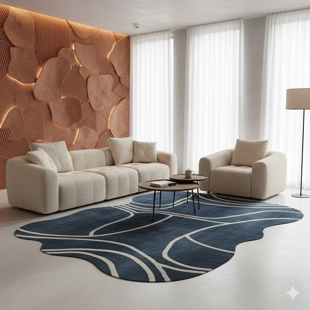 Glimpse fabric Sofa Set 3+1 along with 3 pillows. Soft Suede Fabric